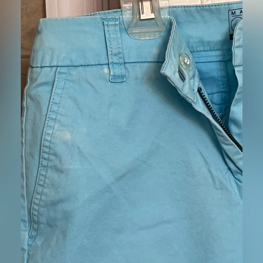 New York & Co Light Blue Shorts 12in inseam size 8 - Picture 2 of 4